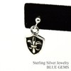 STERLING SILVER 925 AMTHGPS-105 Single Ear Sterling Silver 925 Earrings