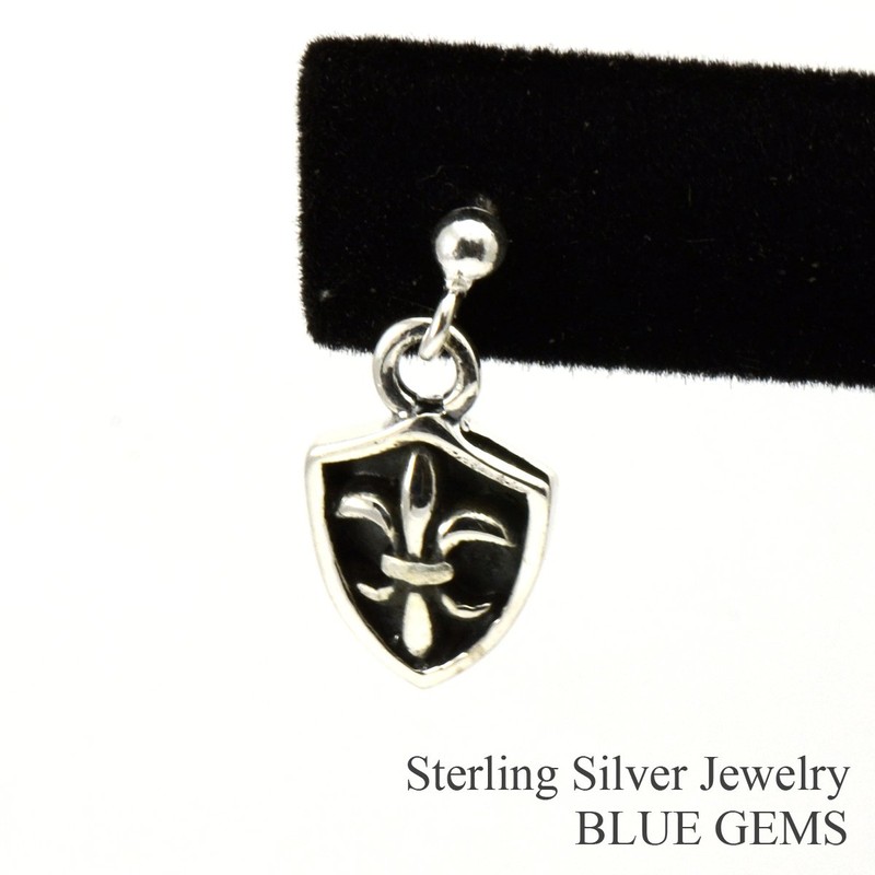 STERLING SILVER 925 AMTHGPS-105 Single Ear Sterling Silver 925 Earrings