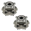 KAX 512374 Pair Rear Wheel Hub Bearing Compatible with 2006-2008
