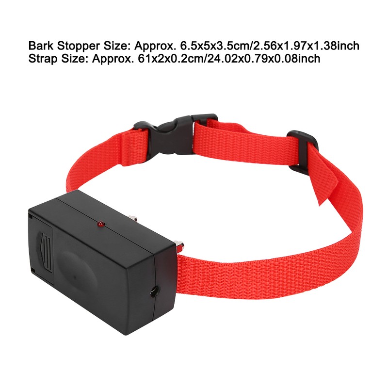 Plastic High Technology Outdoor Battery Pet Electric Shock Bark Stopper