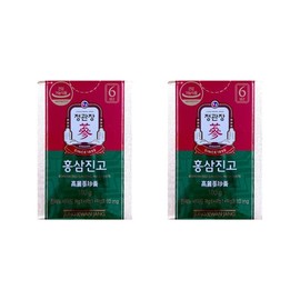Jeonggwanjang Korea Ginseng Corporation Hongsam Jingo Red Ginseng Concentrate 100g x 2 -DL- / 정관장 한국인삼공사 홍삼진고 홍삼농축액 100g 2개 -DL-