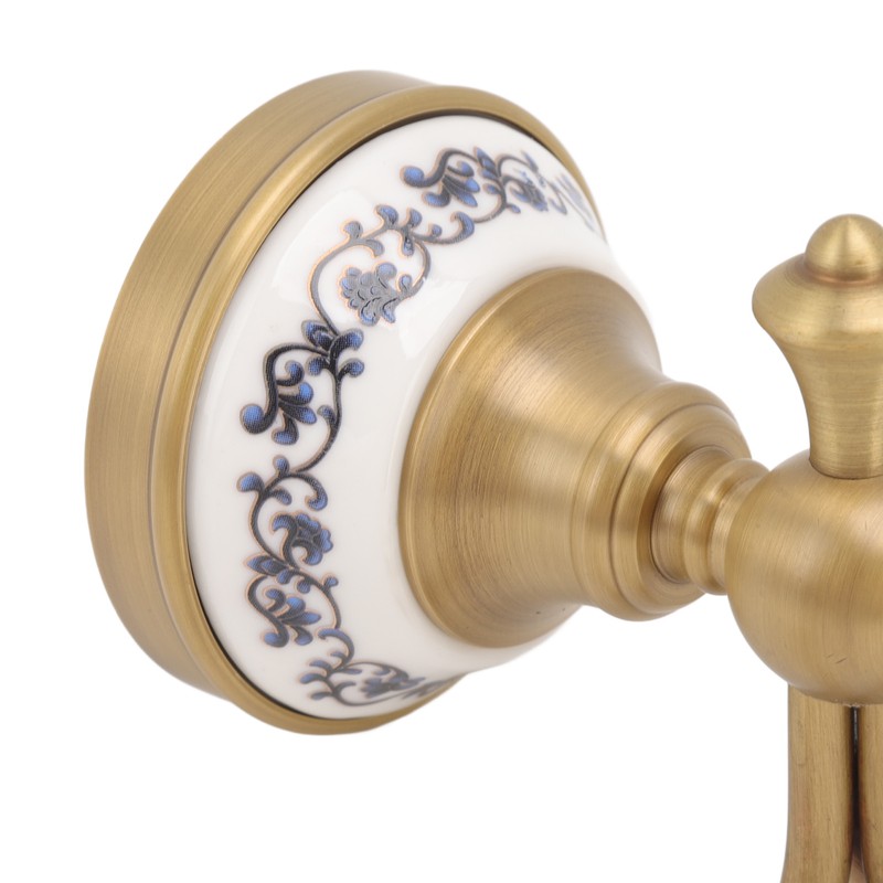 Wall Mounted Bathroom Coat Hook Beautiful Decorative Elegant Clothing Robe