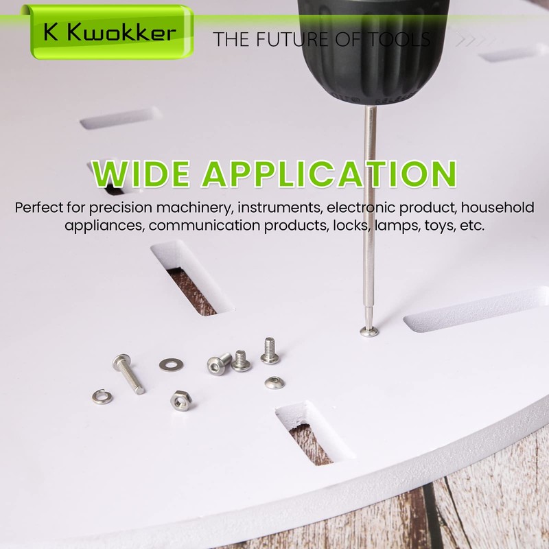 810Pcs M3 Hex Button Head Machine Screws, 4mm to 25mm