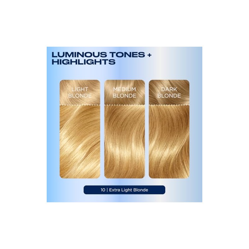 Clairol Nice 'n Easy Permanent Hair Color, 10 Extra Light