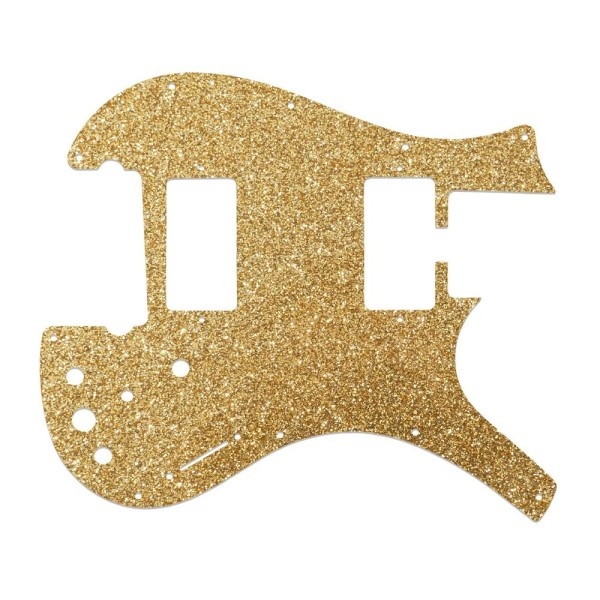 wd Pickguard For Parker Dual Humbucker Nitefly M rose gold