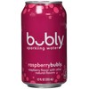 Bubly Sparkling Water, Raspberry, 12 Ounce