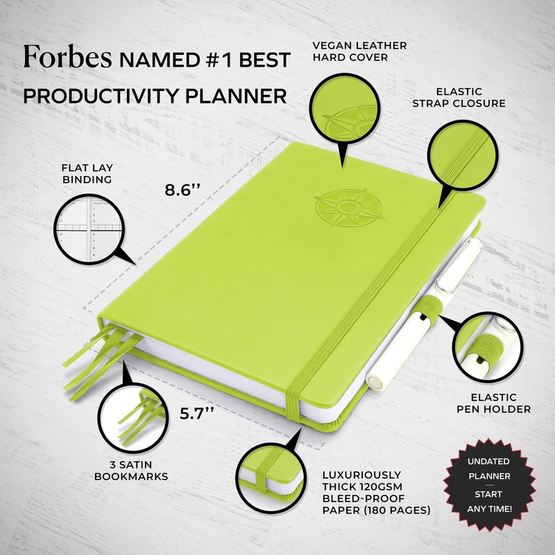 Smart Planner Pro – Small 8.6 x 5.7 inches (A5)