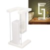 Asixxsix Magnetic Levitation Desk Lamp, 3 Levels Continuously Dimmable Levitating
