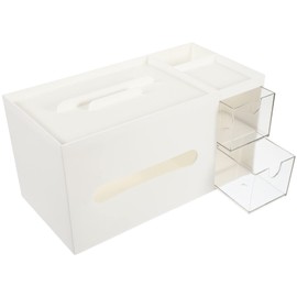 Operitacx Desk Organizer Minimalist Desk Desktop Drawers Desk Drawer Organizer Clear Plastic Containers Small Plastic Drawers Make up Drawer White Office The HIPS Student Pen Cosmetic