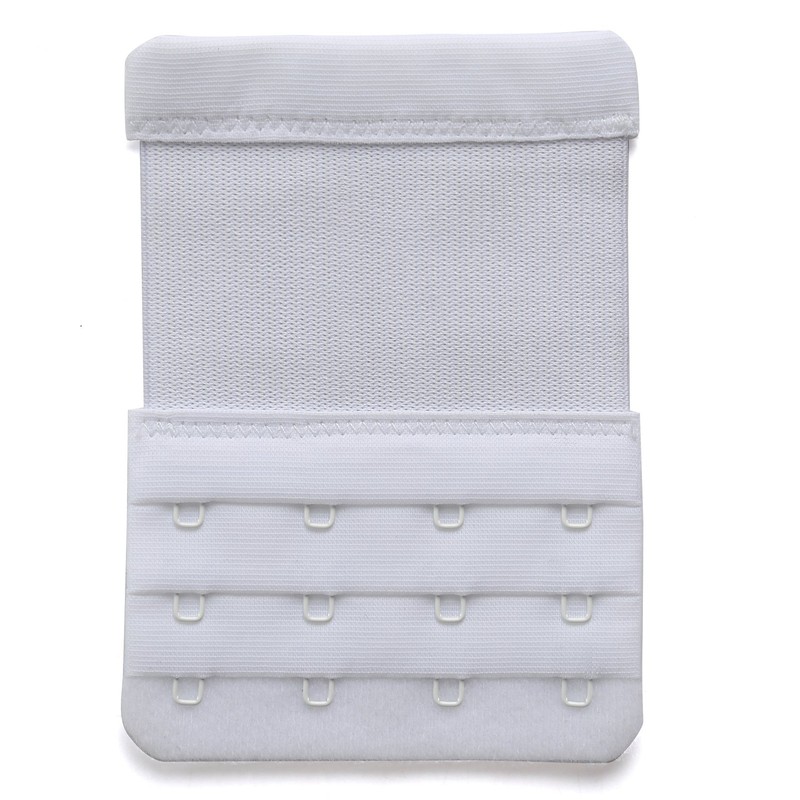 YARBAR Bra Extenders 4 Hook Soft Elastic Bra Extension Strap