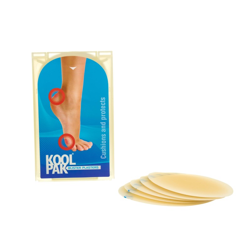 Koolpak Blister Plasters - 4.4cm x 6.0cm (Pk 5)