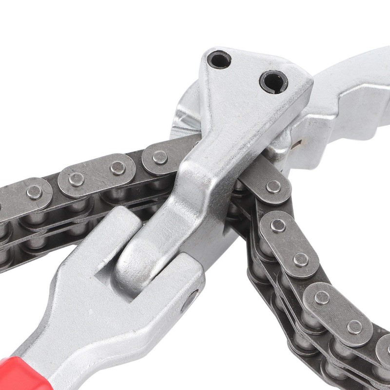 Moofey Chain Wrench, Oil Filter Wrench, 13.8in Oil Filter Removal