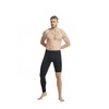 Men's Basketball Single Leg Tight Sports Pants 1/2 One Leg