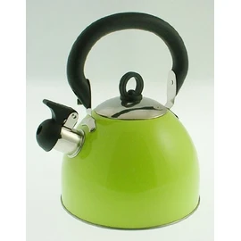Prima Retro & Funky 2.5 Litre Lime Green Whistling Kettle, Stainless Steel