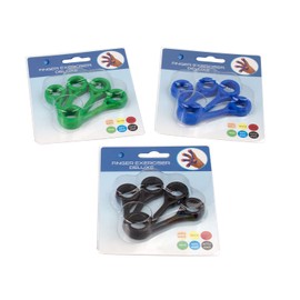 AFH Finger Exerciser Deluxe Finger Exerciser Economy Set with 3 Different Strengths, Strong Design