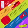 Foldable pop slider, lightweight and portable bob sledge for children