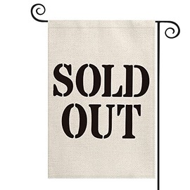 AVOIN colorlife Christmas Tree Garden Flag 12x18 Inch Double Sided Outside, Christmas Welcome Winter Holiday Yard Outdoor Decorative Flag