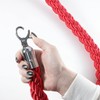 Kerafactum Rope Barrier Tape Rope with Carabiner Hook Barrier Cord