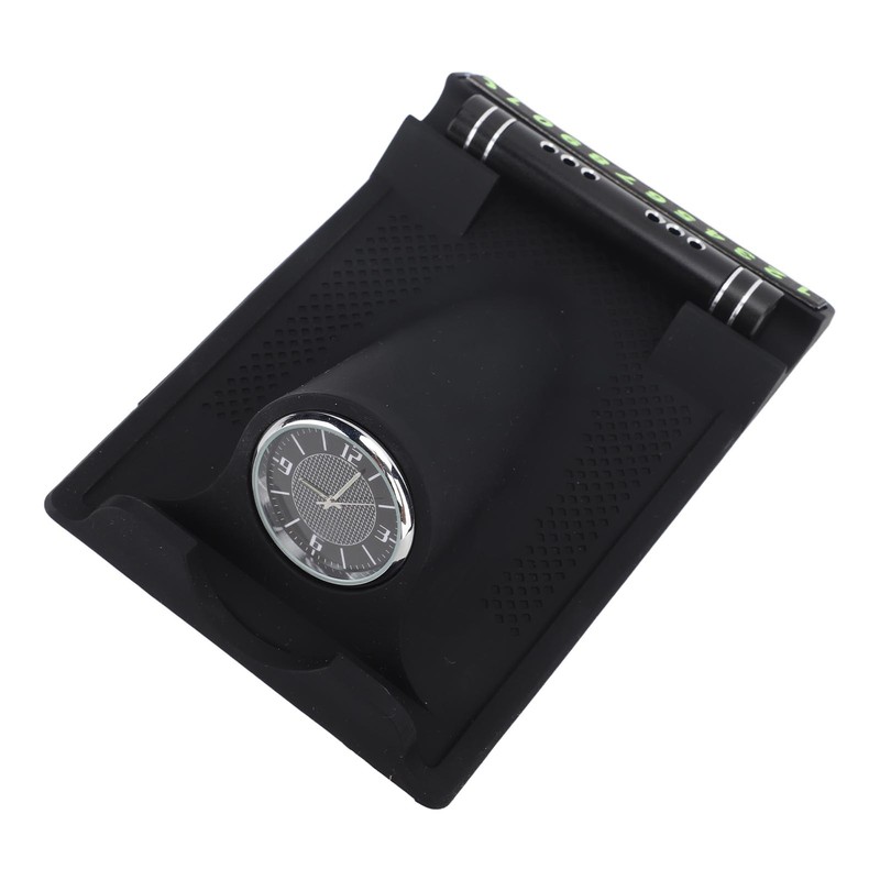 Central Console Dashboard Clock Parking Phone Number Card Aromatherapy Tube