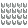 Mini Trunking Fire Rated Steel Cable Clips Electrical Cable Management