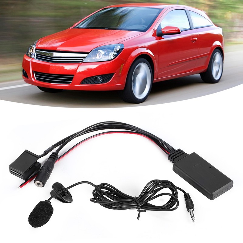 AUXIN Audio Cable Adapter Car Stereo Bluetooth Microphone Fit for