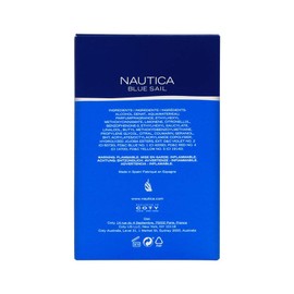 Nautica Blue Sail Eau de Toilette Spray for Men, 3.3 Ounce, Multi
