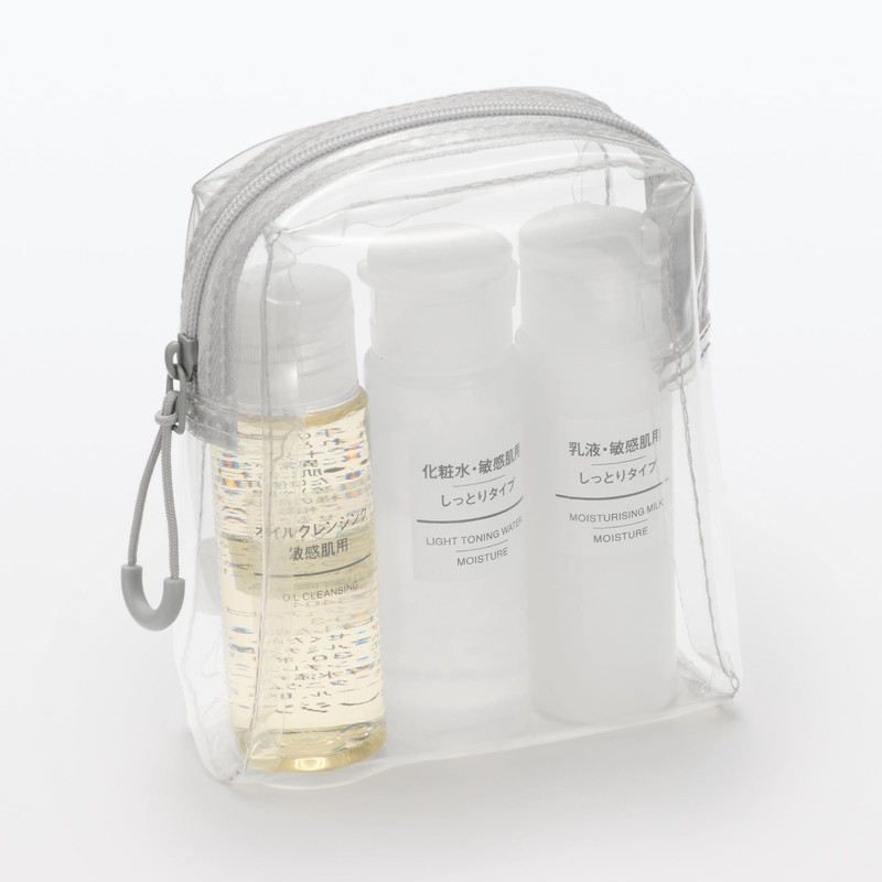 MUJI 無印良品 TPU Clear Case Clear Half OHG76A3S