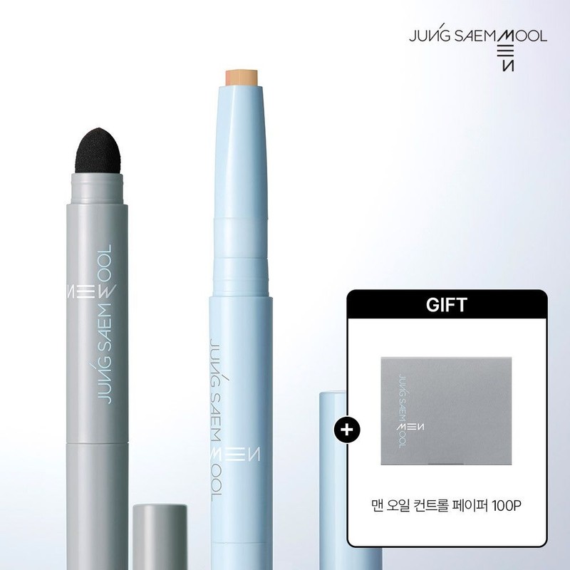 Jeongsaemmul (현대Hmall) 정샘물 맨 다크존 컨실러(맨오일컨트롤페이퍼100P) 살몬 베이지