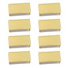 UFURMATE Non Magnetic Latch Clamp, 8Pcs Adjustable Frameless Glass Clip