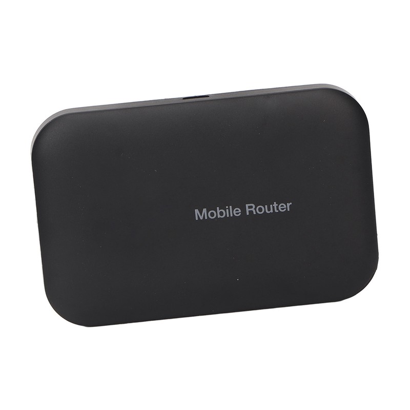 WiFi Hotspot 2000mAh Battery Compact Portable Black 4G SIM Card