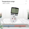 Greluma 1 Piece AC 230V Digital Temperature Controller Socket with