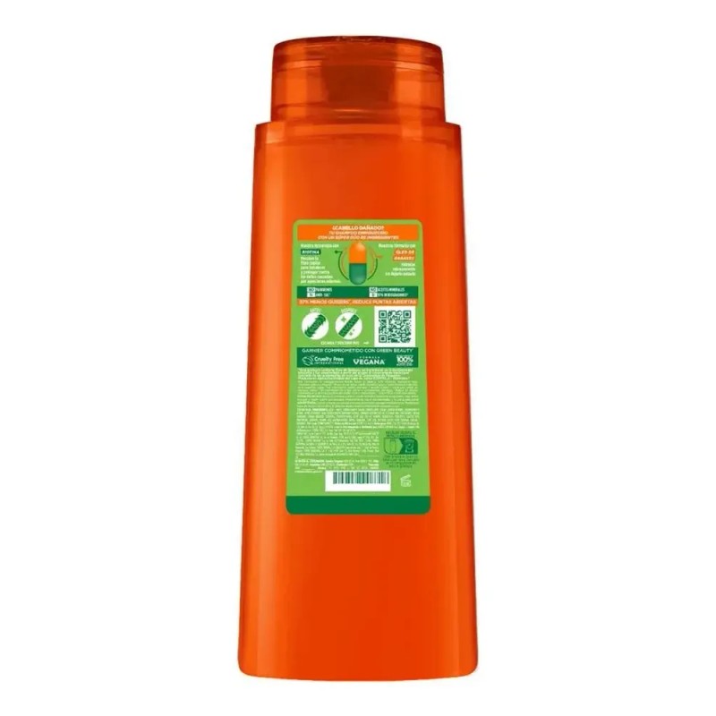 Shampoo Garnier Fructis Borrador de Daño con Biotina Largo Perfecto
