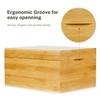 MaxGear Index Card Holder, 4 x 6Inch Wooden Business Card