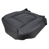 AUTOKAY Black Driver Bottom Leather Seat Cover Fits for Ford