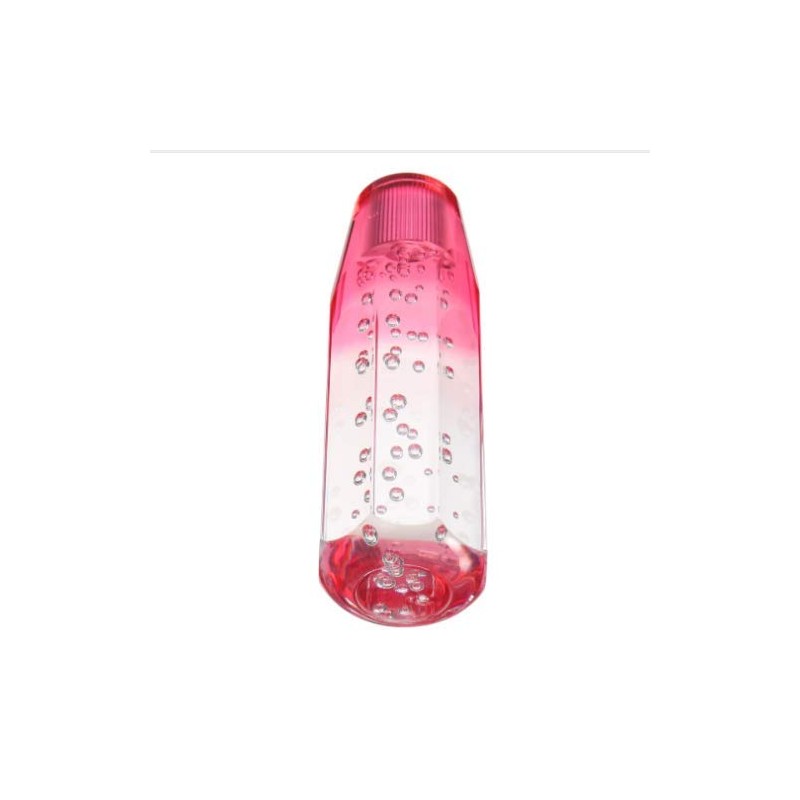 Gear Knob Universal Pink White Crystal Bubble Car Gear Lever
