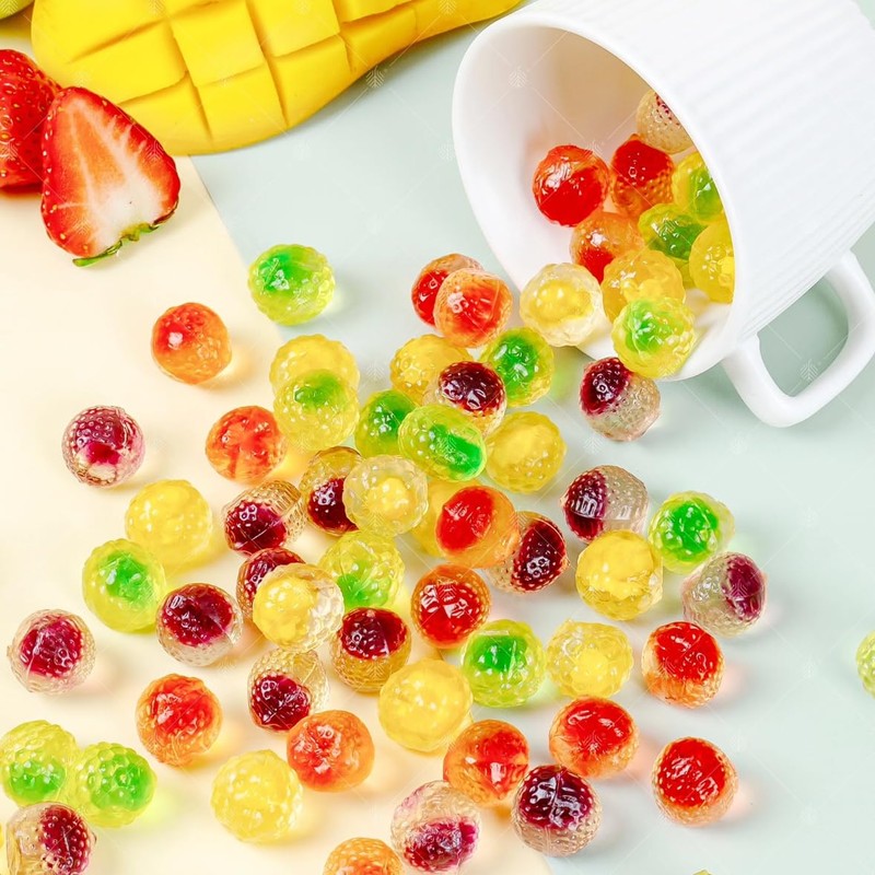 2-Pack Juice Bomb Gummies – Liquid-Filled Candy That Bursts in