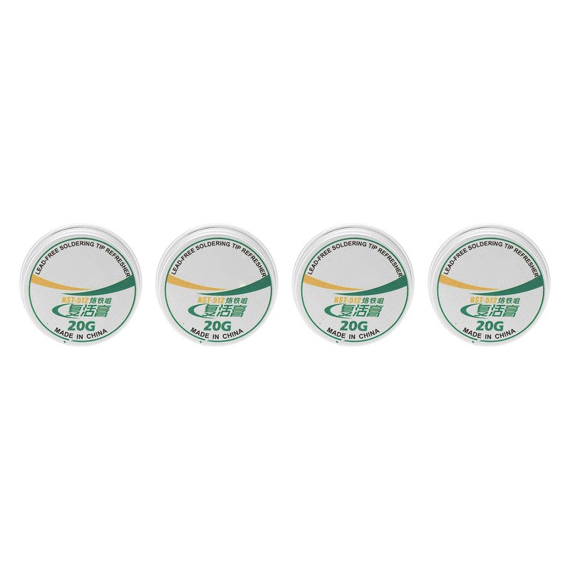 4Pcs Soldering Tip Refresher Clean Paste Tin Powder Resurrection Paste