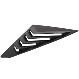 Rear Side Window Louvers, Scoop Louvers Cover Blinds for MG 5 MG5 2021 Car Exterior Accessories, Matte Black Style