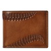 House of Jack Co. Baseball Wallet for Men, Leather Bifold