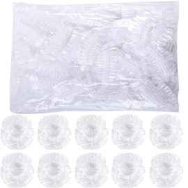 Xrten Disposable Shower Earmuffs, Shower Ear Cover, Waterproof Earmuffs, Thickened Disposable Earmuffs for Beauty, Hearing Protection Tool for Hair Dye, Shower, Bathing, Home
