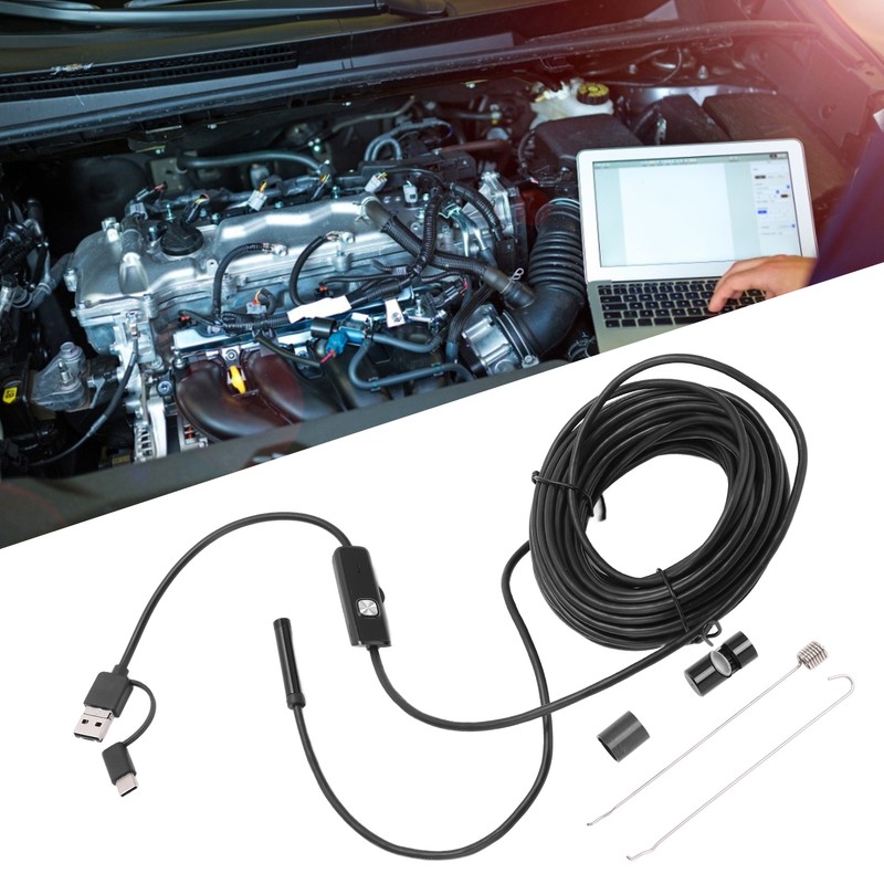 AN100‑7 7.0mm Industrial Endoscope Flexible Cord 3 In 1 High