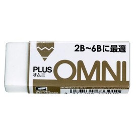 Plus Eraser Omni 2B-6B ER060MD [10 pieces]
