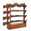 VEVOR Gun Rack, Wood Gun Rack Wall Mount, Gun Display