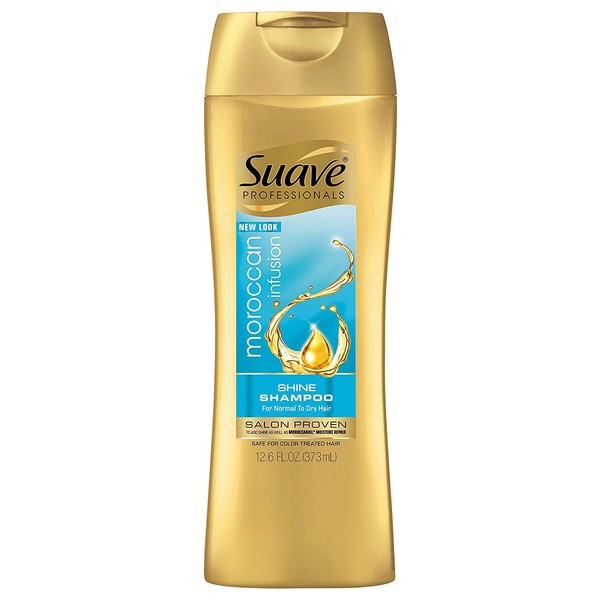 Suave Professionals Shine Shampoo Moroccan Infusion 12.6 oz (Pack of 2)