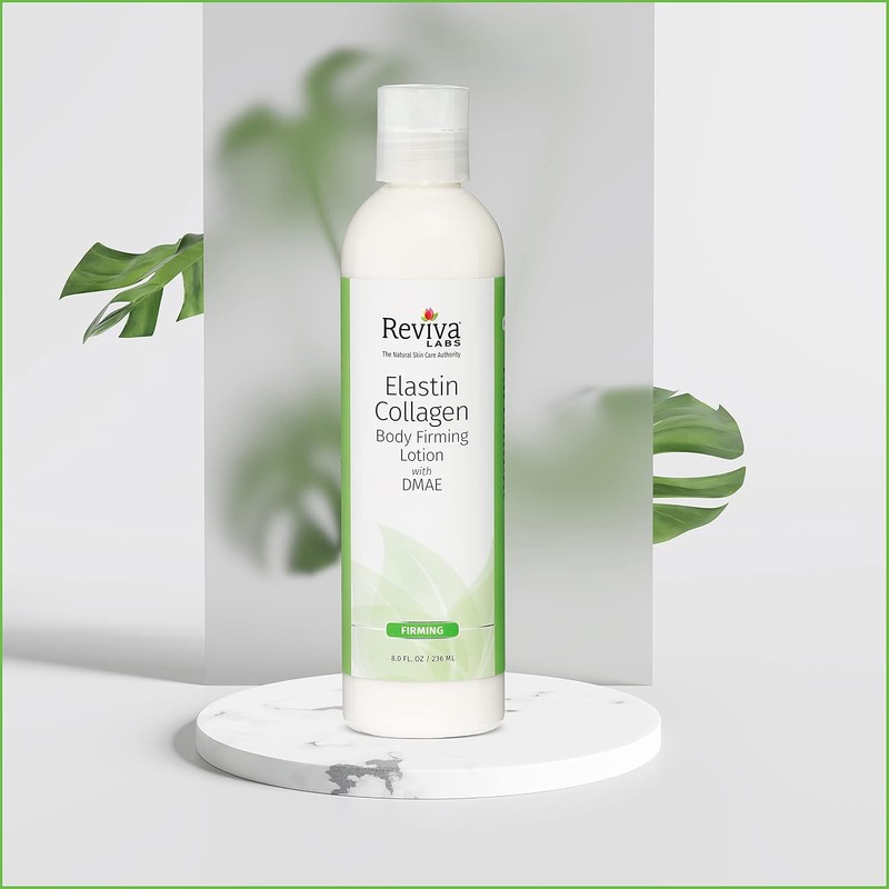 Reviva Labs Elastin & Collagen Body Firming Lotion with DMAE,