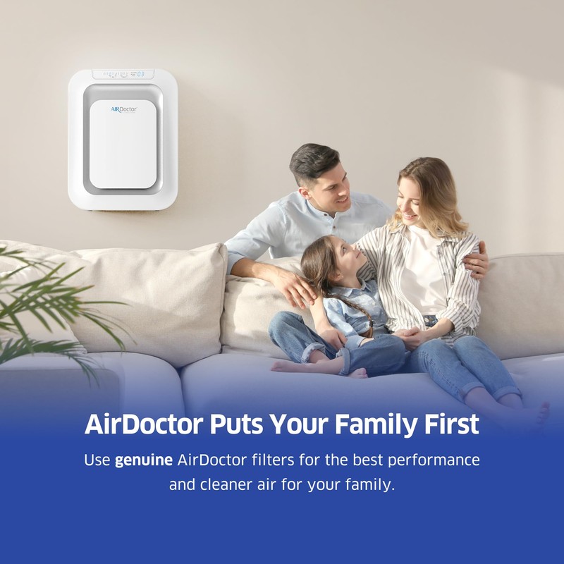 AIRDOCTOR AD2500 Genuine Filter Replacement - One Year Combo Pack