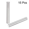sourcing map 15Pcs 6mm X 45mm Dowel Pin 304 Stainless