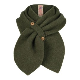 Engel Natur, Merino Children's Fleece Scarf, 100% Wool (kbT), Reed Melange