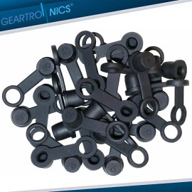 Geartronics 25 Pack Brake Bleeder Screw Caps Grease Zerk Fitting Cap Rubber Dust Cover USA*