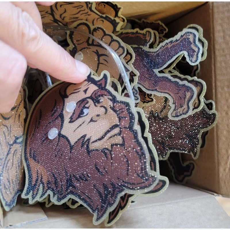 Wilcor Bigfoot String Lights 10.5 ft LED USB 20-light set